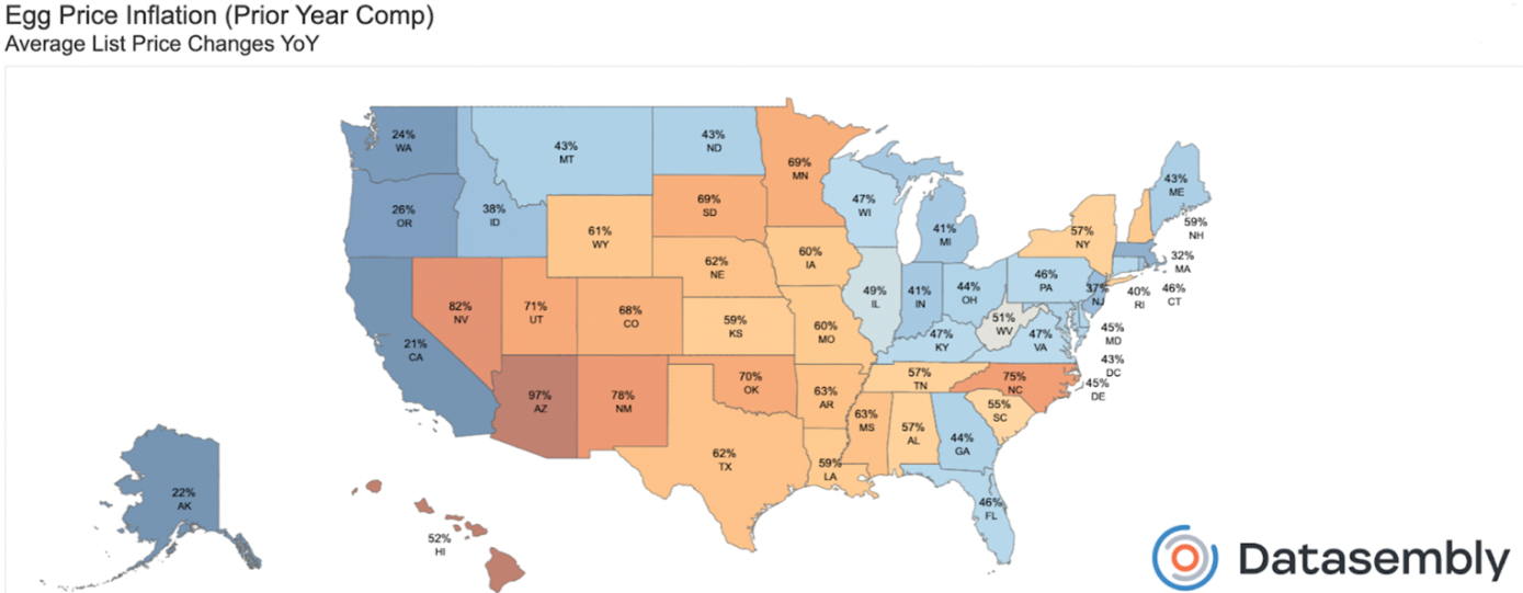 eggflation map from datasembly