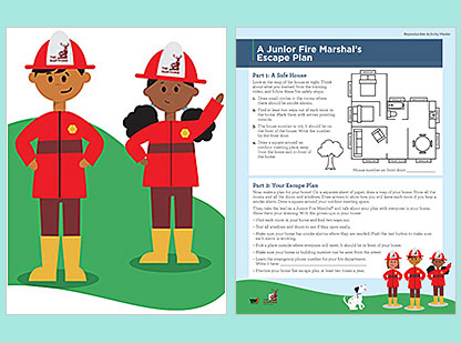 Junior Fire Marshal Program -- year-round fire safety