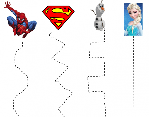 ECE Fine Motor Scissor Activity